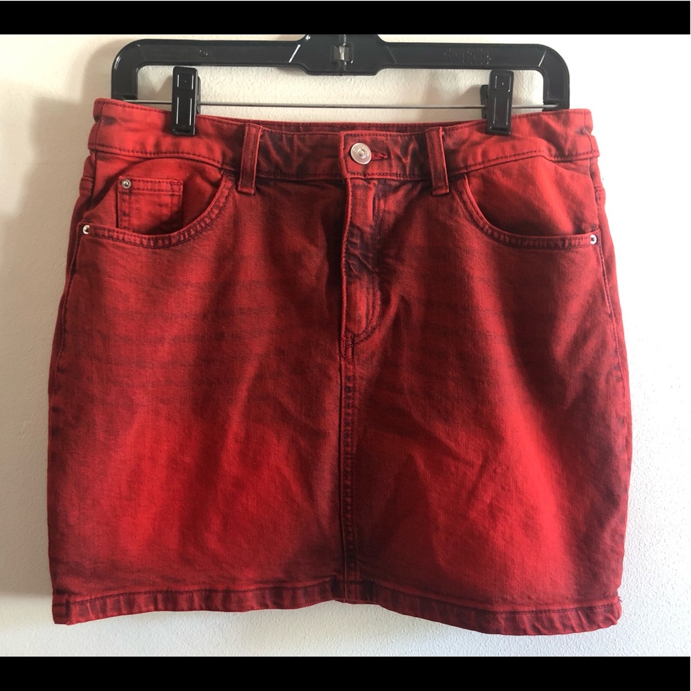 Divided denim skirt size 8